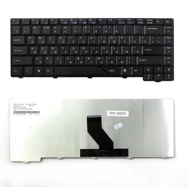 ace: Клавиатура для Aклав Acer AS 4730 6920 4710 glossy black Арт.119