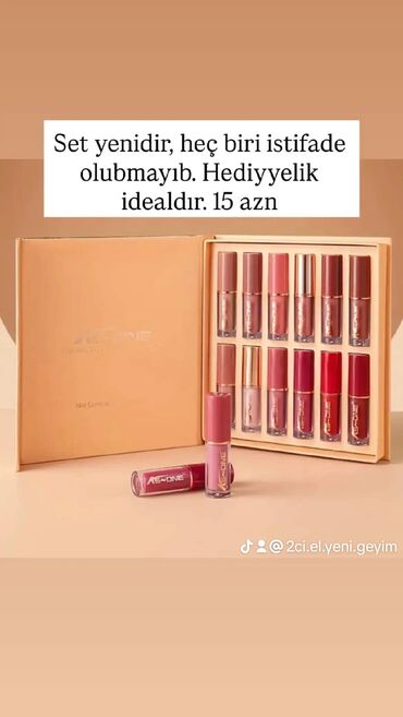 Vitaminlər və BAƏ: Dodaq boyası, Yeni, Ünvandan götürmə