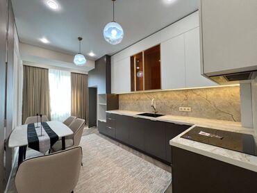 квартира с подселением для семейных: 3 комнаты, 104 м², Элитка, 8 этаж, Дизайнерский ремонт