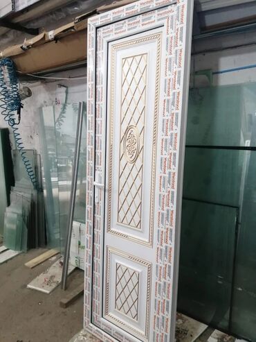 Plastik qapılar: Yeni Plastik qapı Zamok və çərçivə ilə, Zəmanətli, Pulsuz quraşdırma, Pulsuz çatdırılma — 22