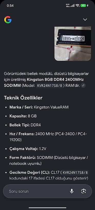 Оперативная память (RAM) для ПК: Оперативная память (RAM) для ПК Crucial, 16 ГБ, 2400 МГц, DDR4, Для ПК, Б/у — 3