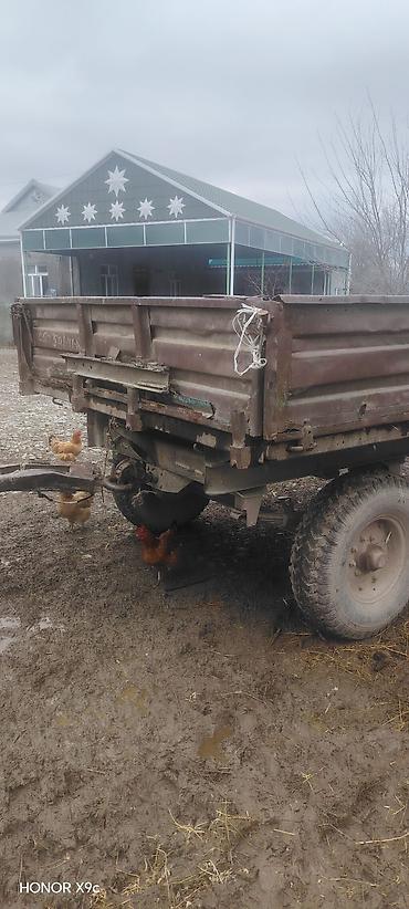 Traktor qoşqularının ehtiyyat hissələri: Kənd təsərrüfatı üçün ikioxlu qoşqu - Korpus: yüksək yanlı, metal — 12