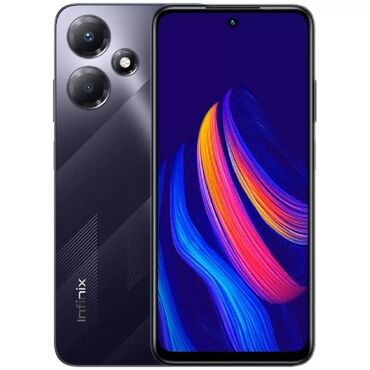 Infinix: Infinix Hot 30 Play NFC, 256 GB, rəng - Qara, Düyməli, Sensor, Face ID