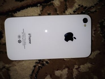 телефон аифон: IPhone 4S, Б/у, 16 ГБ, Белый, Кабель, 100 %