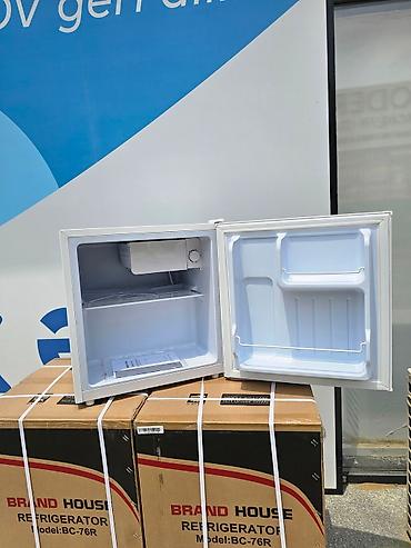 Soyuducular: Yeni 1 qapılı Soyuducu Satılır, rəng - Ağ, Dolab içi — 4