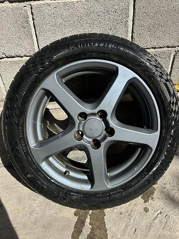 215 50 r17: Комплект из 4 колёс в сборе: литые диски + шины. - Диски: 5‑спицевые — 1