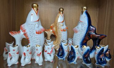 набор посуды на 6 персон: РЫБКИ!!! СССР!!!

СОСТОЯНИЕ КАК НОВАЯ!!!

жёлтый набор продано