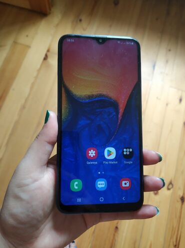 Samsung Galaxy A11, 32 GB, rəng - Göy, Barmaq izi, İki sim kartlı
