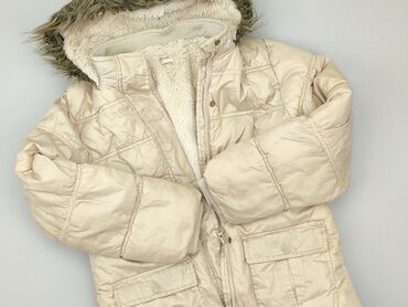 kurtka zimowa dla chłopca: Children's down jacket F&F, 10 years, Synthetic fabric, condition - Good