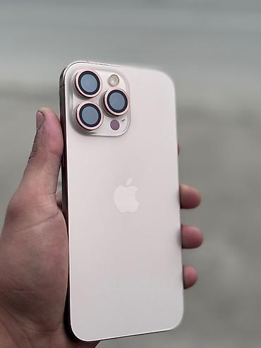 iphone 16 pro irşad: IPhone 16 Pro Max, 256 GB, Desert Titanium, Face ID, Barmaq izi, Simsiz şarj — 3