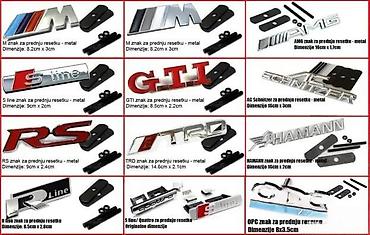 Auto delovi, gume i tjuning: Auto znak natpis A3L A4L, A6L, A8L. Samolepljivi znakovi sa slike. ✨ — 4