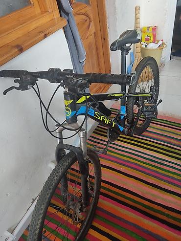 teker velosiped: SAFT Y-360 dağ velosipedi Xüsusiyyətlər: - Çərçivə: alüminium — 3