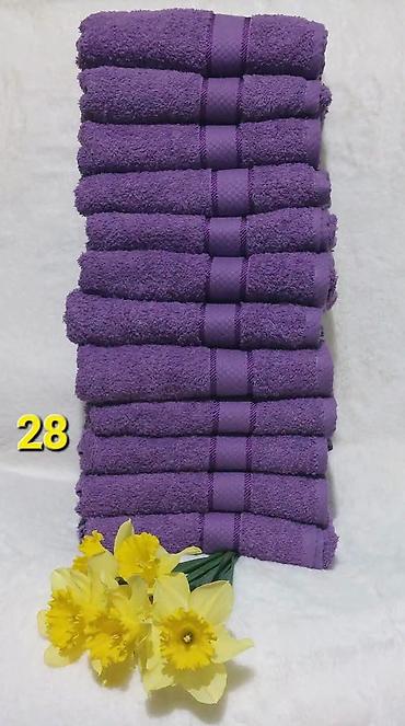 Ostali proizvodi za kuću: Peškiri Dimenzije-50*90 Paket 12 komada-3200 Komad-800 Materijal-pamuk — 7