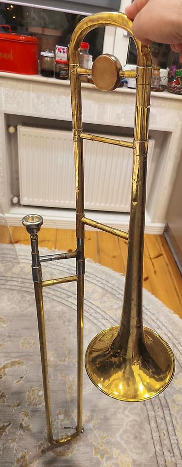 caz: Məhsul: Tenor trombon Təsvir: - Klassik sürgülü (slide) quruluşlu — 3