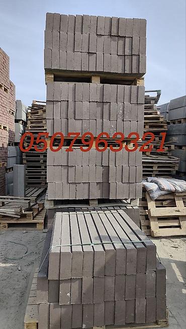 Тротуарные бордюры: Тротуарный бордюр, Бетонный, Овальный, 1000 — 7