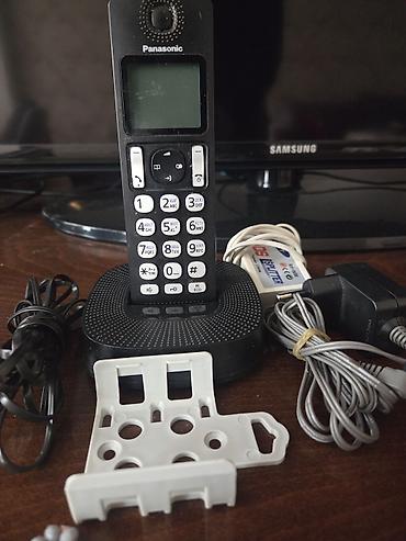 Panasonic simsiz stasionar ev telefonu - Panasonic DECT boru və baza lalafo.az -da — 2 Panasonic simsiz stasionar ev telefonu - Panasonic DECT boru və baza — 2