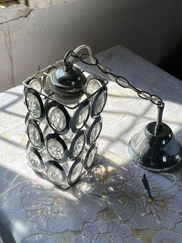 gecə lampası: Люстра, 1 лампа, Стекло