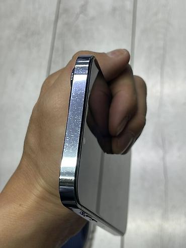 iphone hr: IPhone 13 Pro Max, Б/у, 256 ГБ, Серебристый, Защитное стекло, Чехол, 78 % — 3