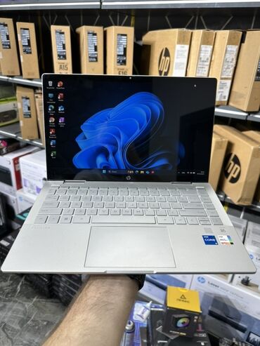 Masaüstü kompüterlər və iş stansiyaları: HP Pavilion x360 2‑in‑1 14-ek0033dx Cpu: Intel core i5-1235u RAM: 8