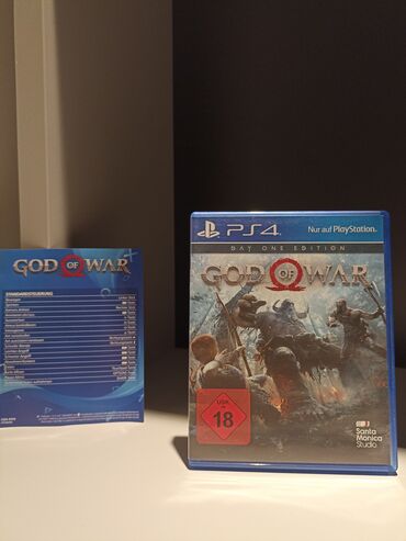 oyun diski: God of War, Macəra, Yeni Disk, PS4 (Sony Playstation 4), Ünvandan götürmə