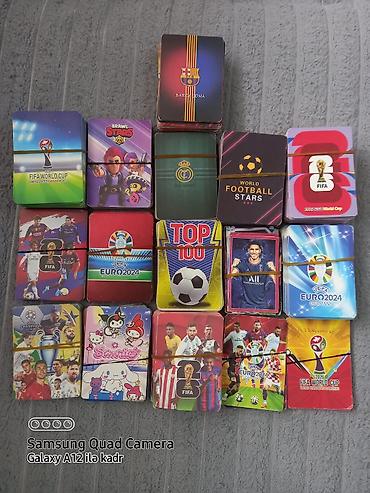 rubik kubu: Salam.816 kart var bunların böyük bir hissəsi futbol qalan hissələri — 4
