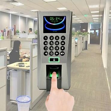 darvaza qapi: ZKTeco F18 Biometrik Giriş Nəzarət Terminalı – Barmaq izi ilə Access — 2