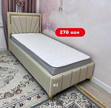 matras sifarisi: *Tək nəfərlik çarpayı* Ölçü: 90×200 sm 🔹 Müasir və zövqlü dizayn 🔹 — 1