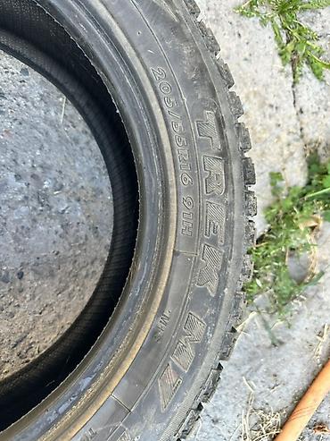 вскрытия замок: Шины 205 / 55 / R 16, Зима, Б/у, Комплект, Легковые, Китай, Maxxis — 7