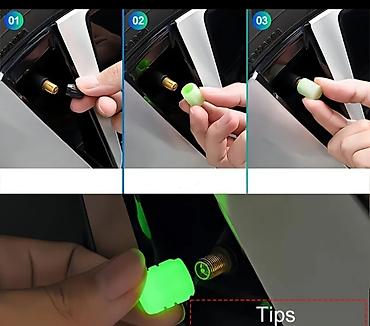 Другие аксессуары: В наличии продаются колпачки на ниппель колес — 4