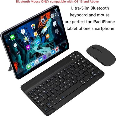 baterije za usisivače: Komplet Bluetooth tastatura i mis punjiva bat. U pitanju je komplet