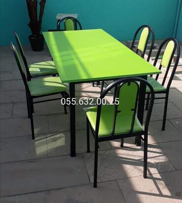 Masa və oturacaq dəstləri: Mətbəx üçün stol stul desti, kuxna üçün masa və oturacaqlar dəstləri — 2