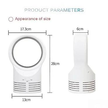Stoni ventilatori: MINI BELI VENTILATOR BEZ LOPATICA NOV OSVEZIVAC VAZDUHA TOP | Cene — 9