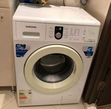 Paltaryuyan maşınlar: Paltaryuyan maşın Samsung, 6 kq, İşlənmiş, Avtomat, Qurutma var, Kredit yoxdur