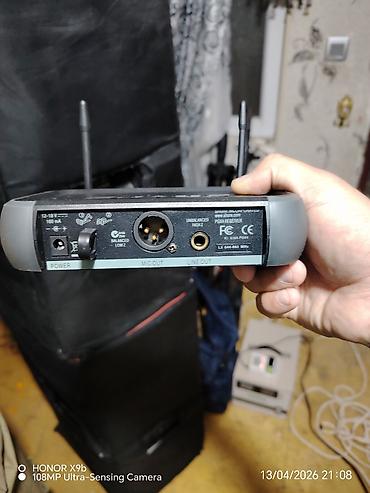 Səsgücləndiricilər, qulaqlıqlar və mikrofonlar: Shure Performance Gear Wireless Systems – PGX2 SM58 simsiz mikrofon — 13