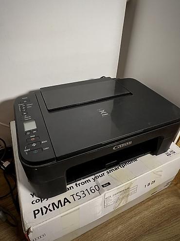 Принтеры: МФУ Canon PIXMA TS3160 (черный) - Струйное устройство «3‑в‑1» — 1