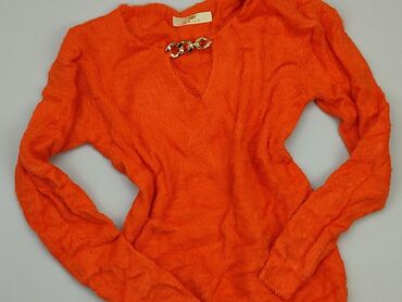 pomarańczowa bluzki dziewczęca: Bluzka Damska, S, stan - Bardzo dobry