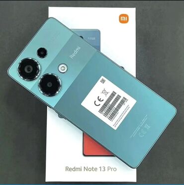 kredite telefonlar: Xiaomi Redmi Note 13 Pro, 512 ГБ, цвет - Черный, 
 Гарантия, Отпечаток пальца, Две SIM карты