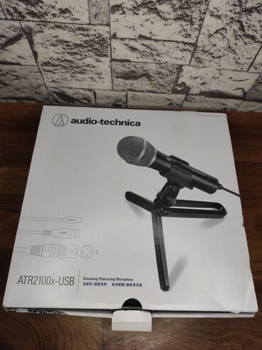 микрофон для студии: Микрофон динамический audio-technica atr2100x-usb