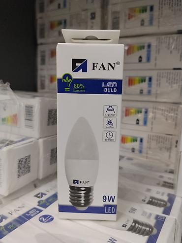 Лампочки: Светодиодная лампа FAN LED Bulb 9W с цоколем E27. Характеристики: - — 1