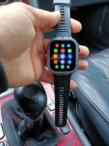 Smart saatlar: Smart saat, Sensor ekran, rəng - Qara — 4