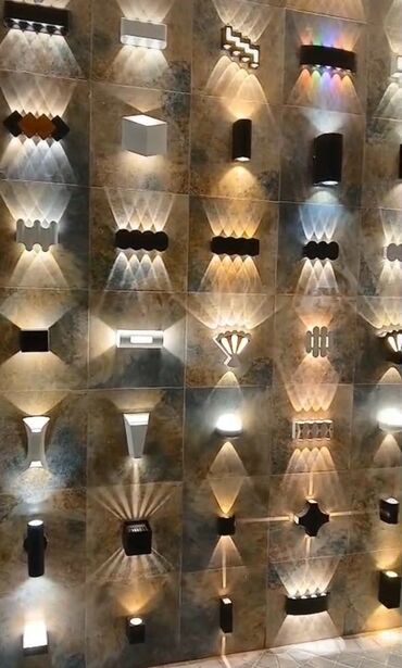 lamp: Məhsul: Dekorativ LED divar bra-ları və aktsent işıqlandırma -