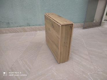 Masalar: Qonaq masası, Yeni, Transformer, Laminat, Dördbucaq masa — 1