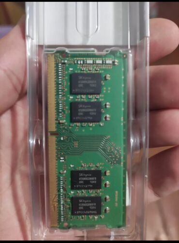 Настольные ПК и рабочие станции: Оперативная память (RAM) Hynix, 8 ГБ, 2400 МГц, DDR4, Для ноутбука, Б/у