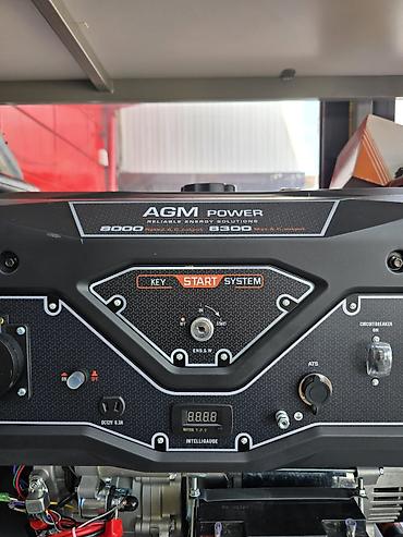 Генераторы: Бензиновый генератор AGM Power 8000/8300 - Модель: AGM Power (серия — 2