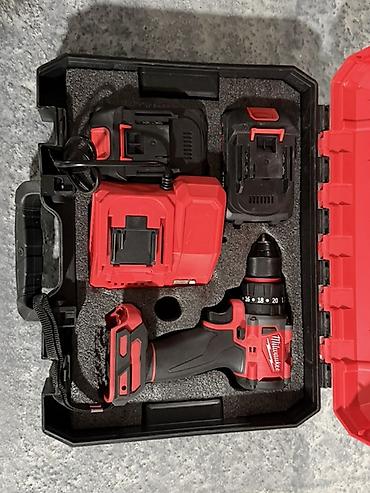 bruder ruma: Akumulatorska bušilica/odvijač Milwaukee M18 – set - Platforma — 3