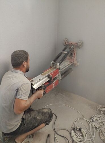 Beton işləri: Beton kəsmə beton deşmə xidməti Karot - HILTI DD 200 / 350 ilə 25 ° — 16