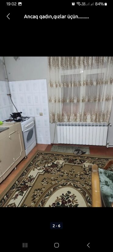 Uzunmüddətli kirayə evlər: 25 kv. m, 1 otaqlı, Kombi, Qaz, İşıq