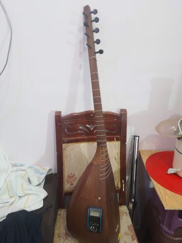 аксессуары для акустической гитары: Saz – akustik-gücləndirilə bilən model - Korpus: armud formalı, tam