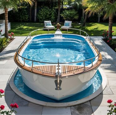 Hovuzlar: Konteyner hovuzlar sifarişlə hazırlanır ölçü seçimi var fiber hovuzlar — 22