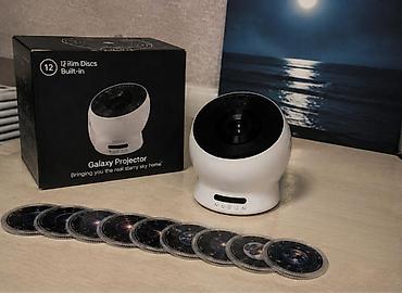 mini projector: Проектор звёздного неба Galaxy Projector - 12 сменных дисков в — 2